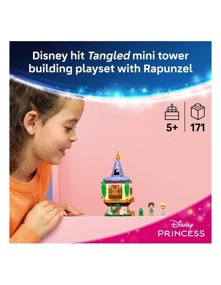 Disney Princess Rapunzel's Mini Tower Building Toy 43294