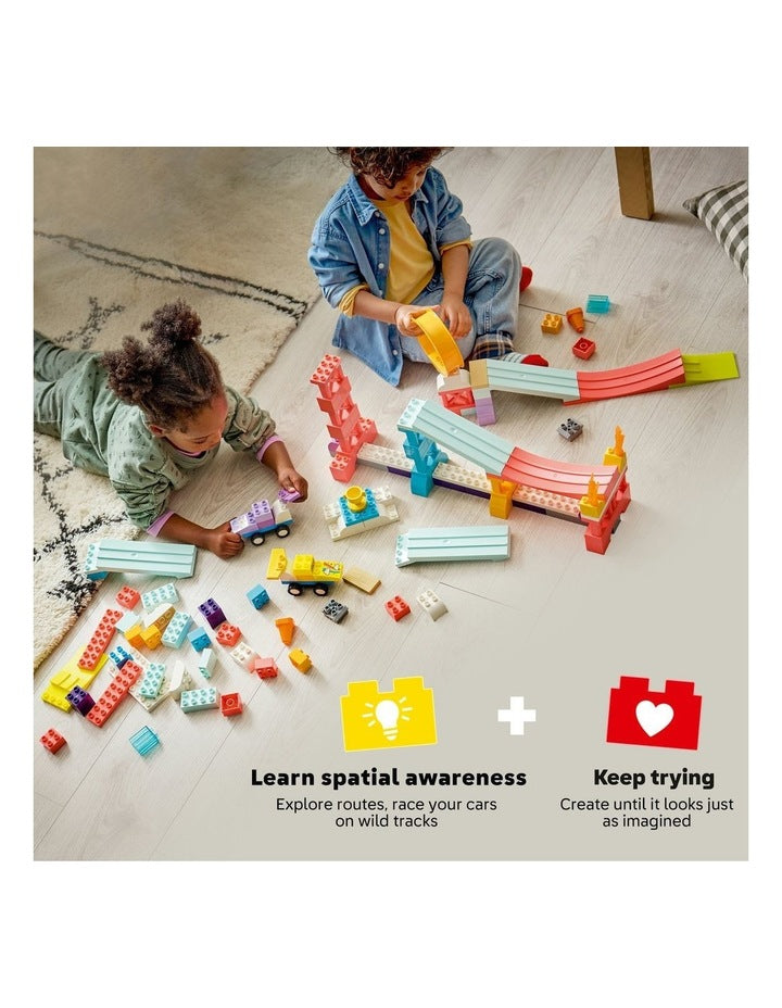 Duplo Town 3 in 1 Creative Ramps With Vehicles 10478