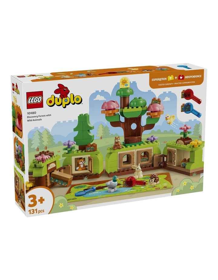 Duplo Town Discovery Forest With Wild Animals Building Set 10480