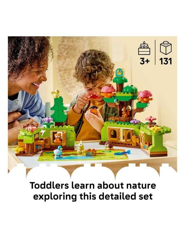Duplo Town Discovery Forest With Wild Animals Building Set 10480