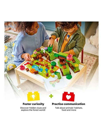 Duplo Town Discovery Forest With Wild Animals Building Set 10480