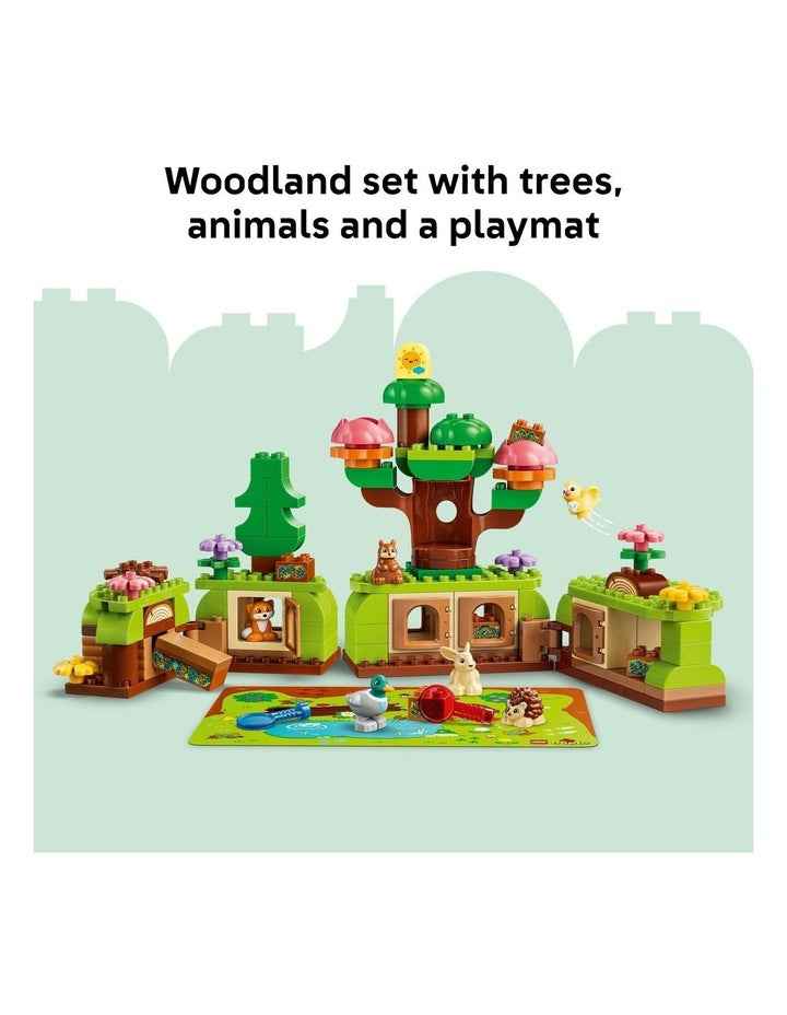 Duplo Town Discovery Forest With Wild Animals Building Set 10480