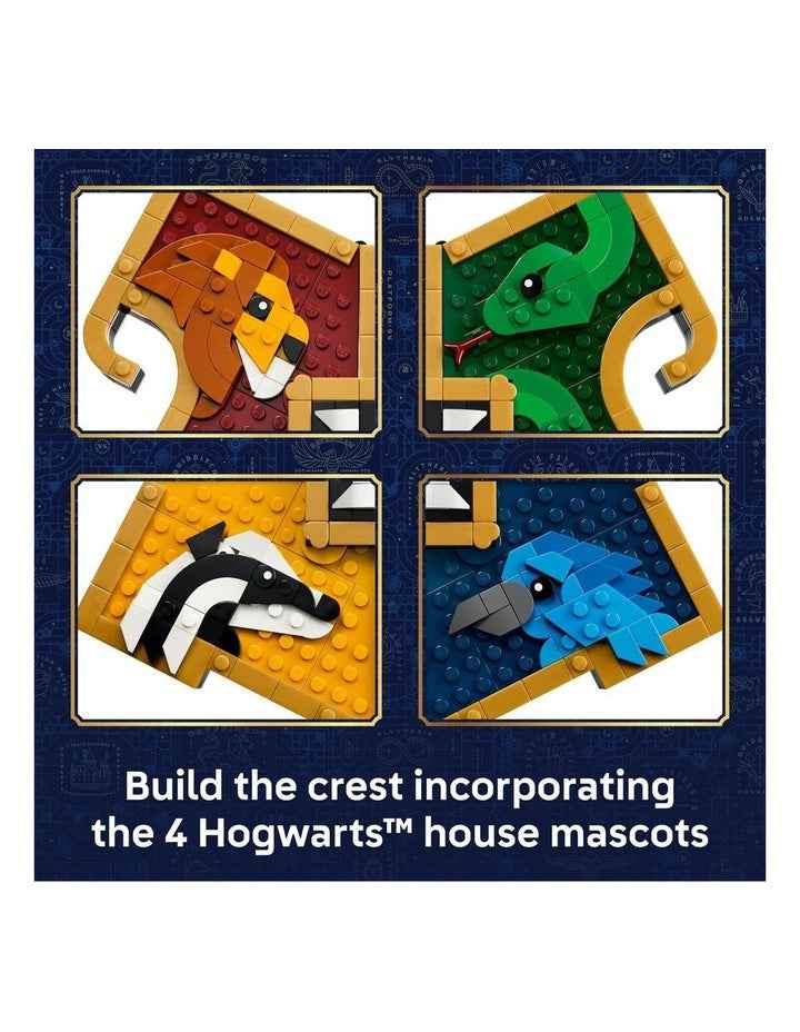 TM Hogwarts House Crest Harry Potter Building Toy 76462