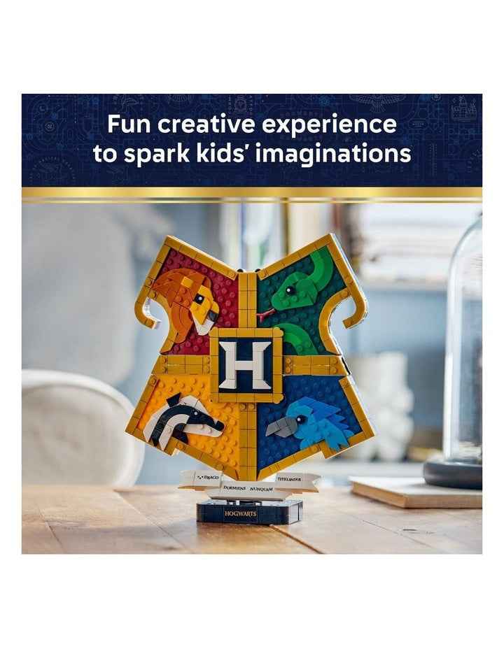 TM Hogwarts House Crest Harry Potter Building Toy 76462