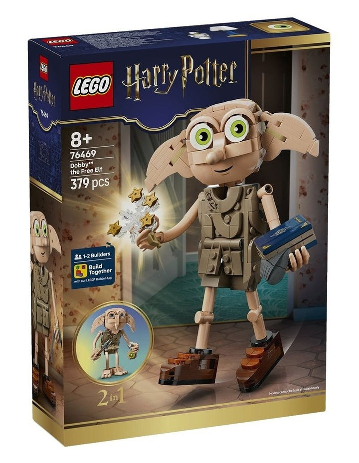 TM Dobby The Free Elf Harry Potter 2-In-1 Model Building Kit 76469
