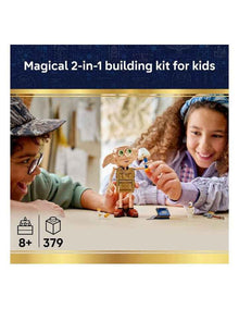 TM Dobby The Free Elf Harry Potter 2-In-1 Model Building Kit 76469