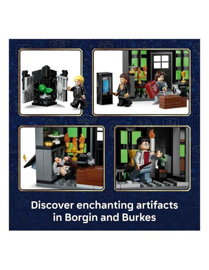 TM Knockturn Alley Wizarding Shops Harry Potter Building Set 76471