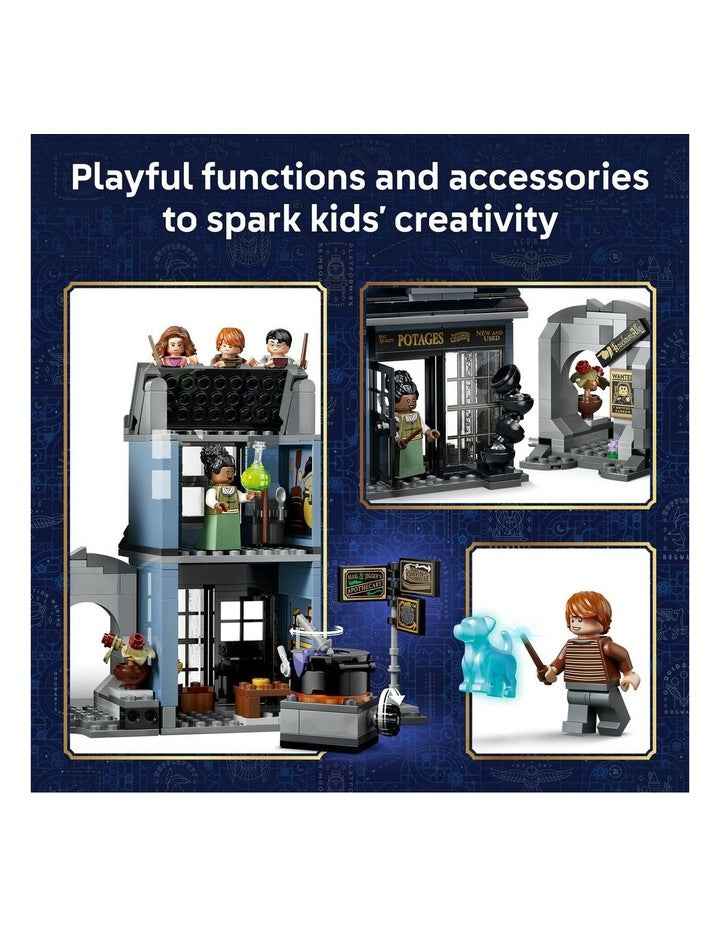 TM Knockturn Alley Wizarding Shops Harry Potter Building Set 76471