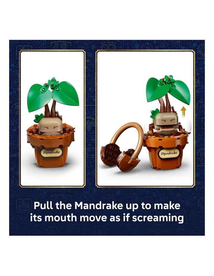 TM Hogwarts Herbology Plants Harry Potter Building Set 76474