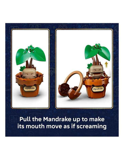 TM Hogwarts Herbology Plants Harry Potter Building Set 76474