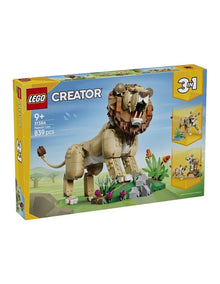 3 in 1 Wild Animals Creator Majestic Lion Building Set 31386