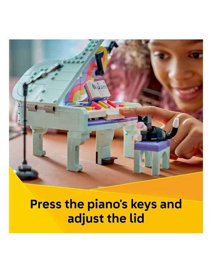 3 in 1 Music Decor Piano With Cat Creator Building Set 31392