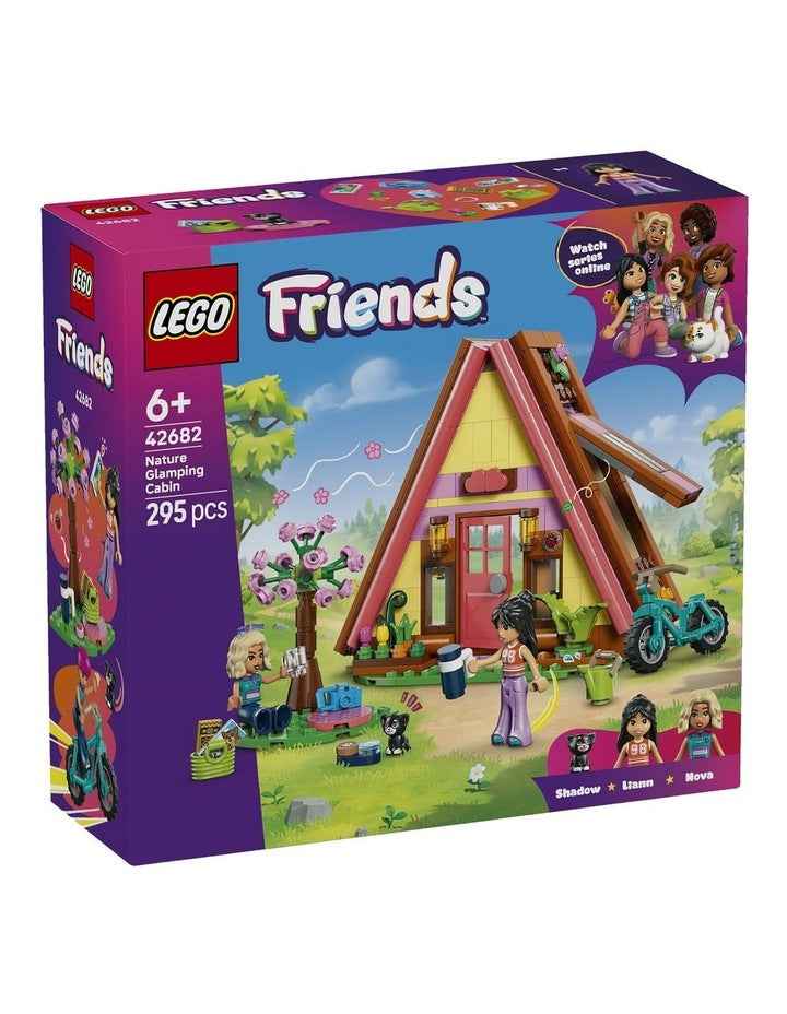 Nature Glamping Cabin Friends Building Set 42682