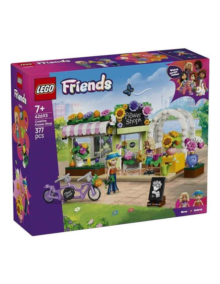 Creative Flower Shop Friends Building Set 42693