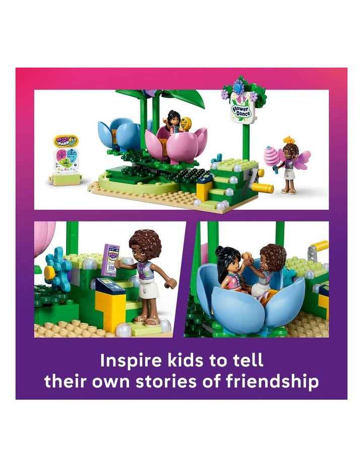Spinning Flower & Fairy Teacup Ride Friends Building Toy 42702