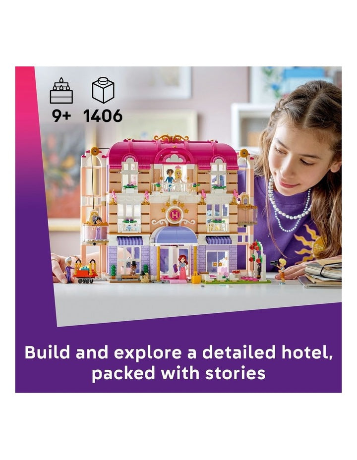 Heartlake City Grand Hotel Friends Building Set 42704