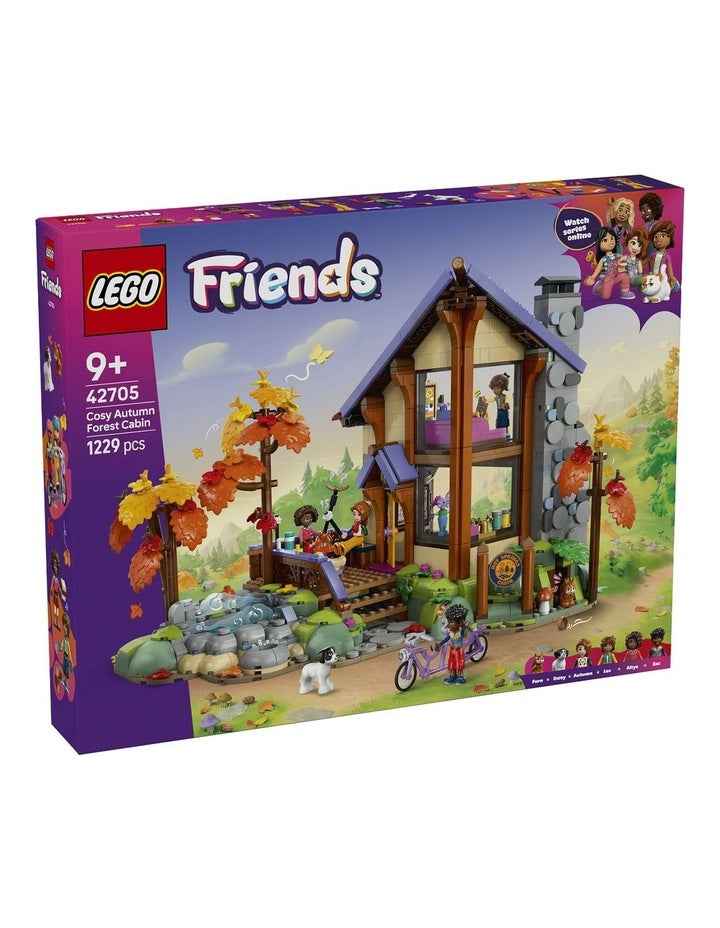 Cosy Autumn Forest Cabin Friends Dollhouse Kit 42705