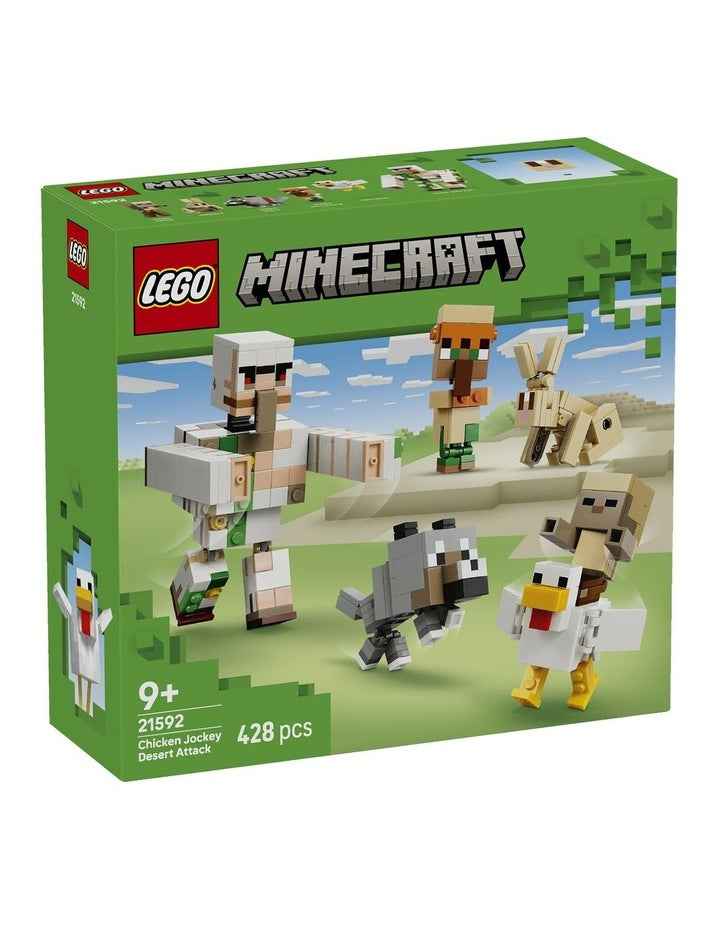 Minecraft Chicken Jockey Desert Attack Building Toy 21592