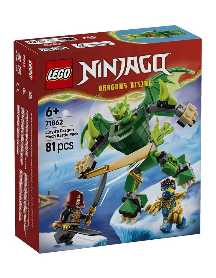 Lloyd's Dragon Mech Ninjago Battle Pack 71862