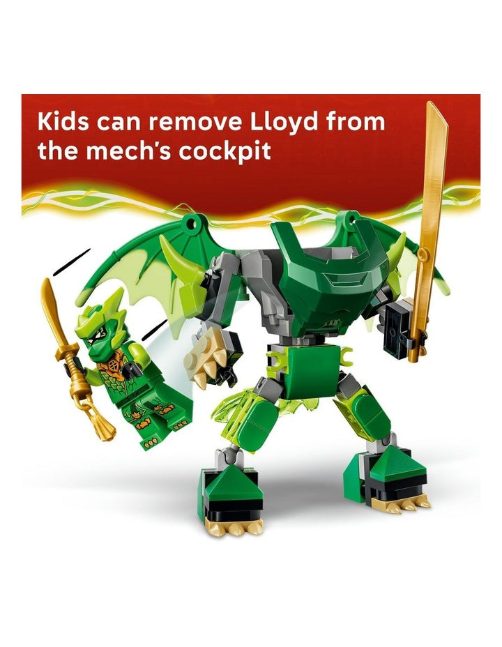 Lloyd's Dragon Mech Ninjago Battle Pack 71862
