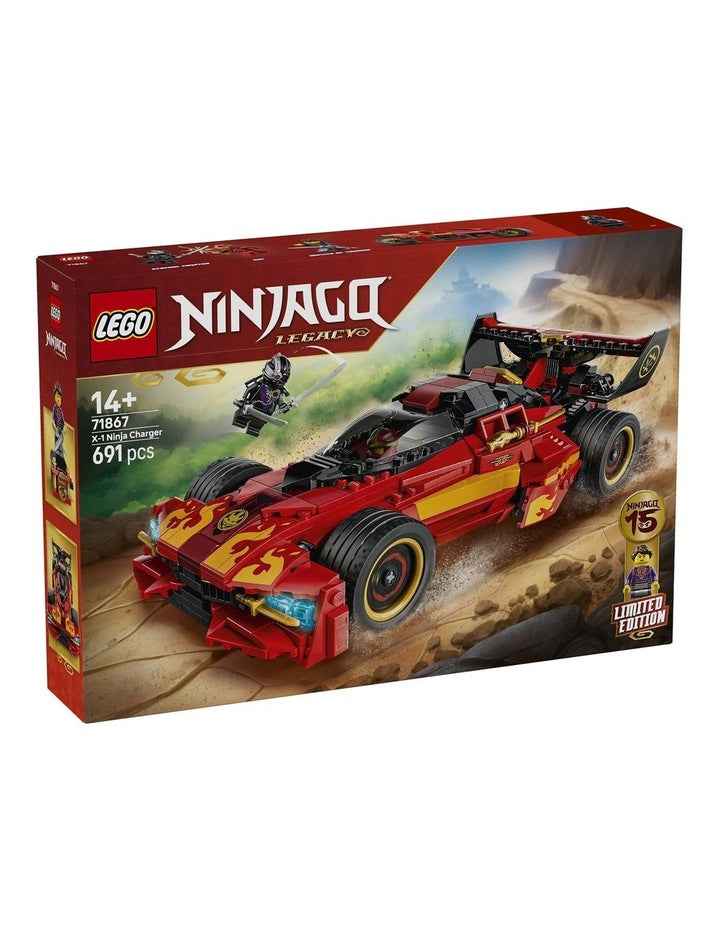 X-1 Ninja Charger 15th Anniversary Ninjago Vehicle Toy 71867