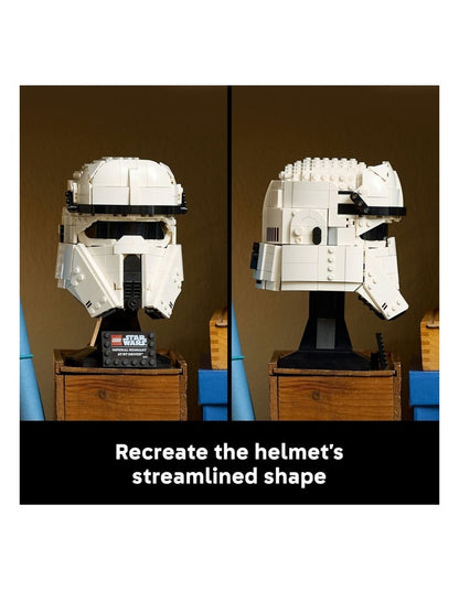 Star Wars TM Imperial Remnant At-Rt Driver Helmet Building Set 75458