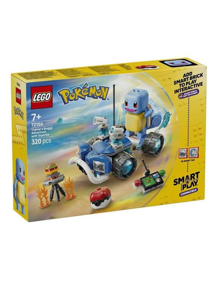 Pokémon Smart Play: Trainer's Buggy Adventure with Squirtle Toy 72156
