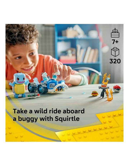 Pokémon Smart Play: Trainer's Buggy Adventure with Squirtle Toy 72156