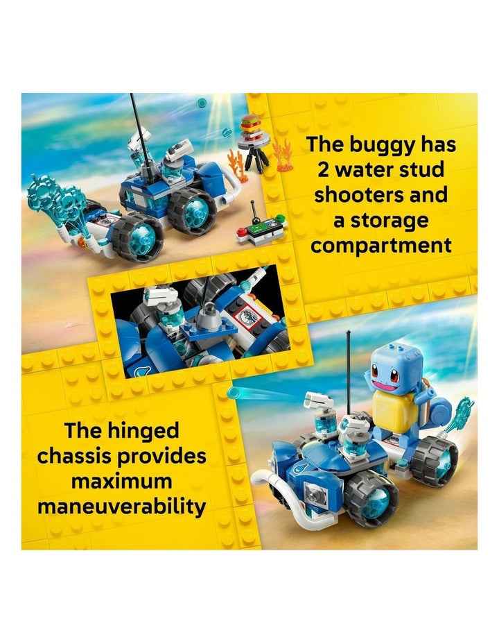 Pokémon Smart Play: Trainer's Buggy Adventure with Squirtle Toy 72156