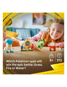 Pokémon Smart Play: Sprigatito, Fuecoco and Quaxly Battle Building Toy 72158