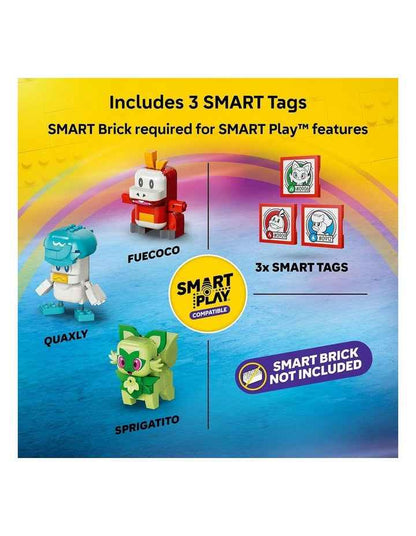 Pokémon Smart Play: Sprigatito, Fuecoco and Quaxly Battle Building Toy 72158