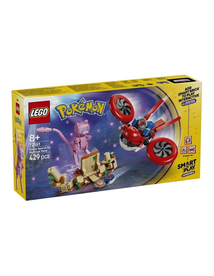 Pokémon Smart Play: Drone Search for Mythical Mew Building Set 72161