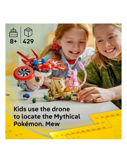 Pokémon Smart Play: Drone Search for Mythical Mew Building Set 72161