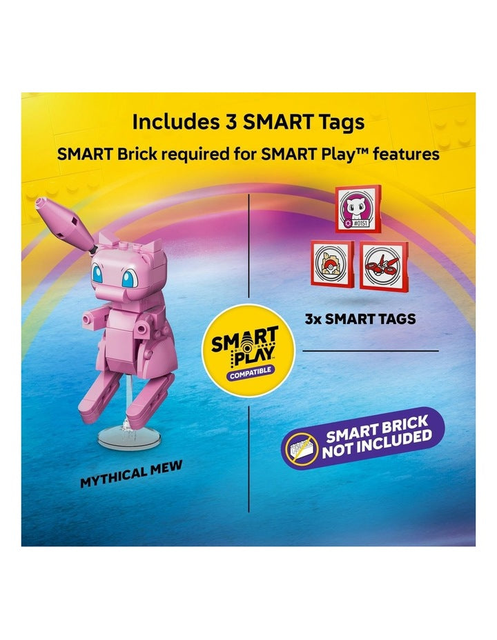 Pokémon Smart Play: Drone Search for Mythical Mew Building Set 72161
