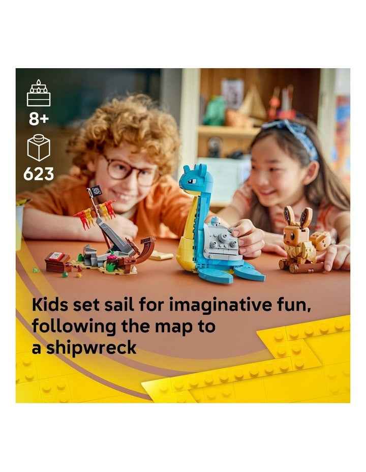 Pokémon Smart Play: Eevee and Lapras's Treasure Hunt Building Set 72162