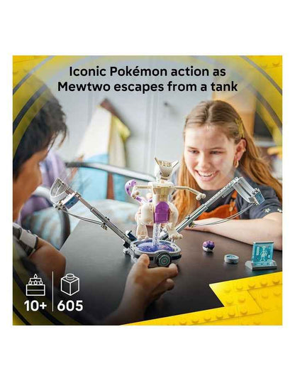 Pokémon Smart Play: Mewtwos Lab Break Toy Building Set 72163