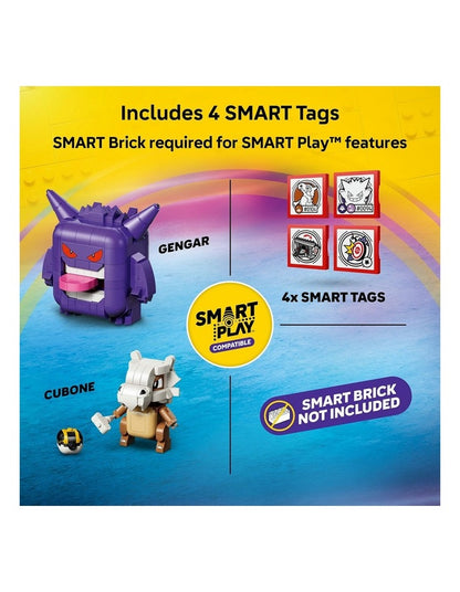 Pokémon Smart Play: Cubone and Gengars Spooky Showdown Building Set 72166