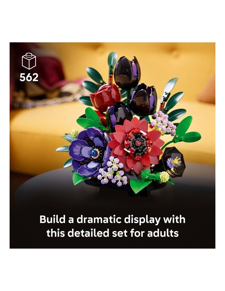 Botanicals Dark Flower Arrangement 11513