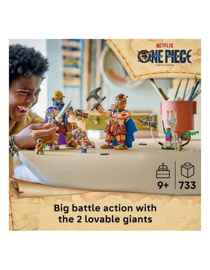 ONE PIECE Dorry vs. Brogy  Giants of Little Garden 75644
