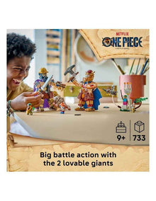 ONE PIECE Dorry vs. Brogy  Giants of Little Garden 75644