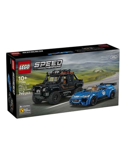 Speed Champions Jaguar Project 7 & Land Rover Defender 77264