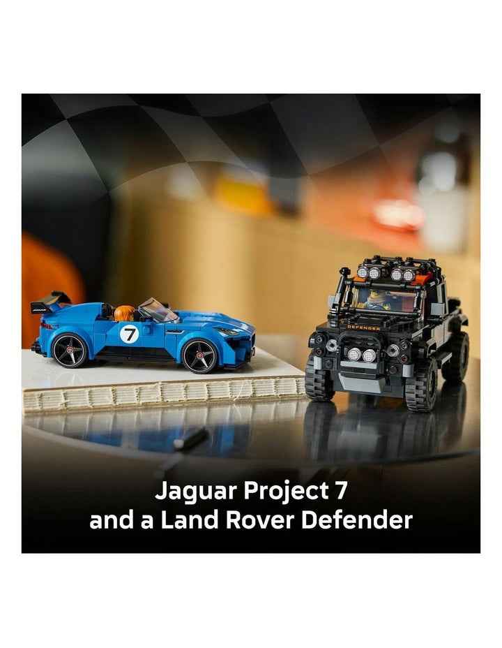 Speed Champions Jaguar Project 7 & Land Rover Defender 77264