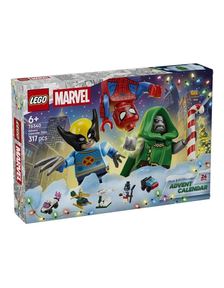 Super Heroes Marvel Advent Calendar 2026 76340