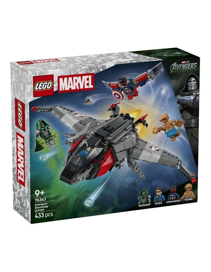 Super Heroes Marvel Avengers: Doomsday Quinjet 76347