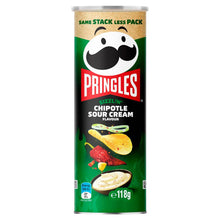 Pringles Chipotle Sour Cream Flavour Stacked Potato Chips 118g