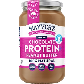 Mayver's Smooth Choc Protein Peanut Spread 375g