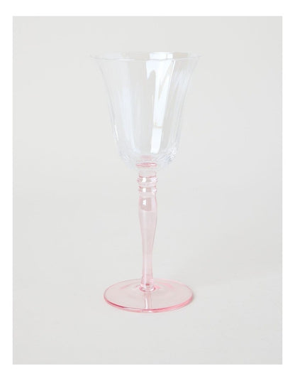 Maisie Wine Glass Set of 4 260ml in Pink