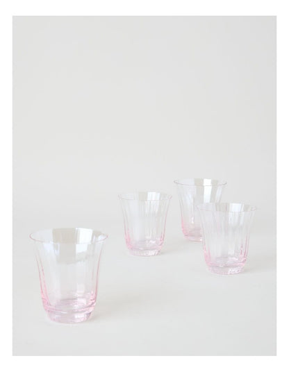 Maisie Tumbler Set of 4 320ml in Pink