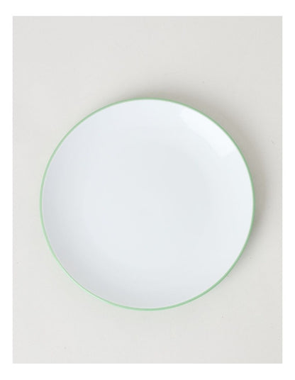 Two Tone 12pc Dinner Set in Green