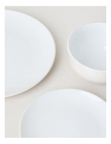 Two Tone 12pc Dinner Set in Cloud
